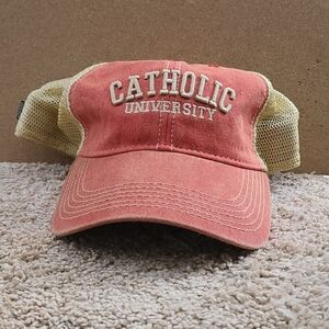 Catholic University of America Legacy Red and Beige Hat